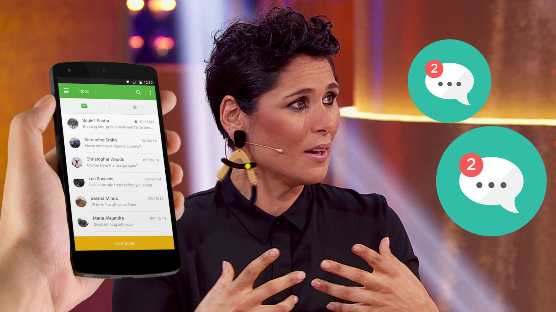 Rosa L&oacute;pez habla abiertamente sobre el chat de 'OT1'