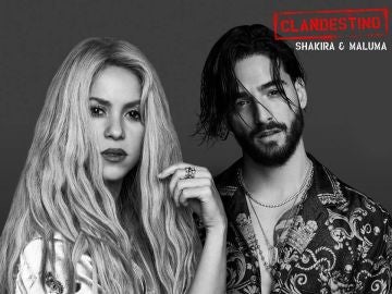 Shakira y Maluma presentan 'Clandestino' Shakira y Maluma presentan 'Clandestino'