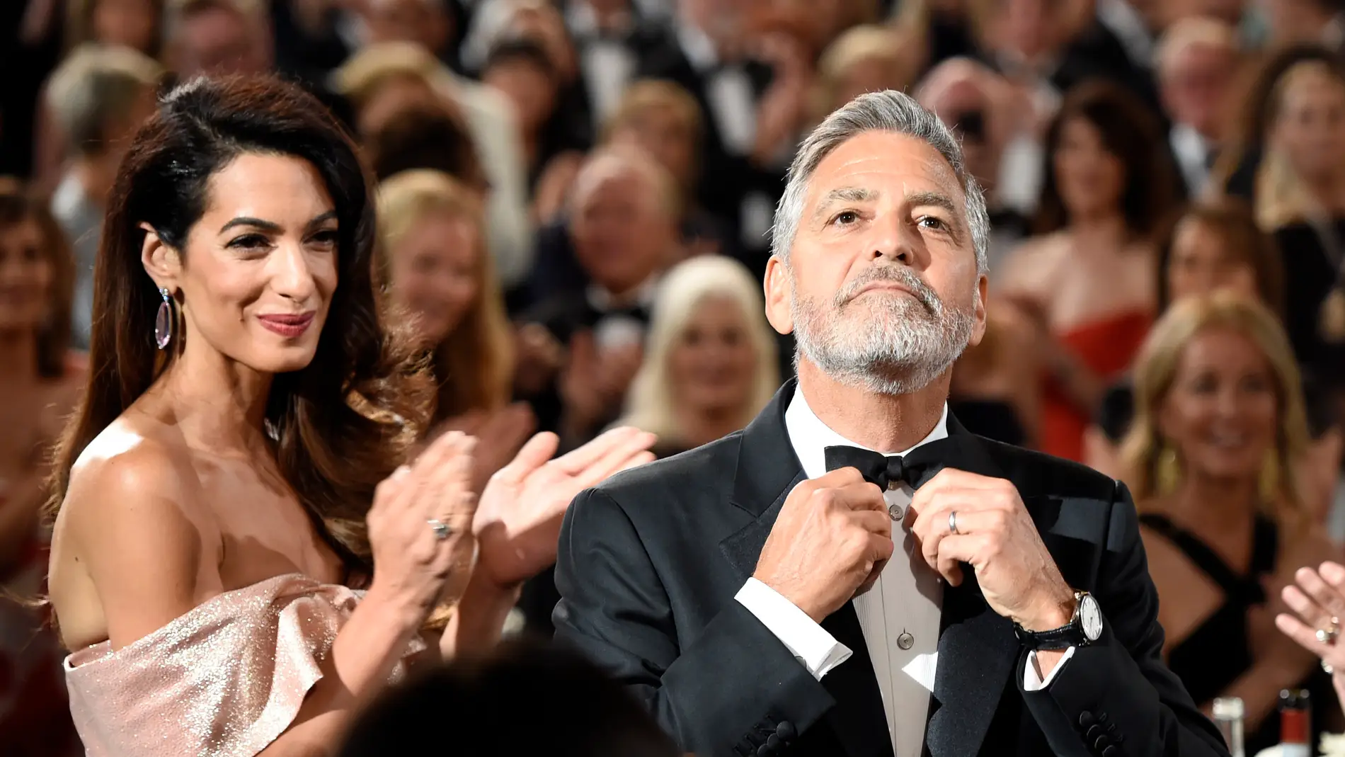 George Clooney y Amal