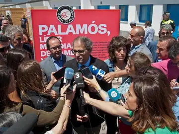El presidente de la Generalitat, Quim Torra El presidente de la Generalitat, Quim Torra
