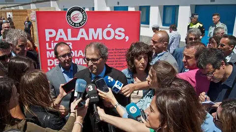 El presidente de la Generalitat, Quim Torra El presidente de la Generalitat, Quim Torra