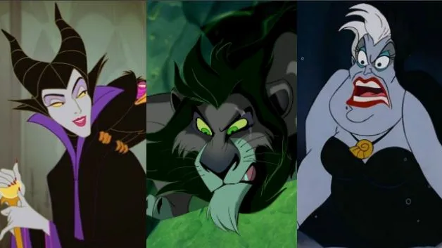 Los villanos de Disney