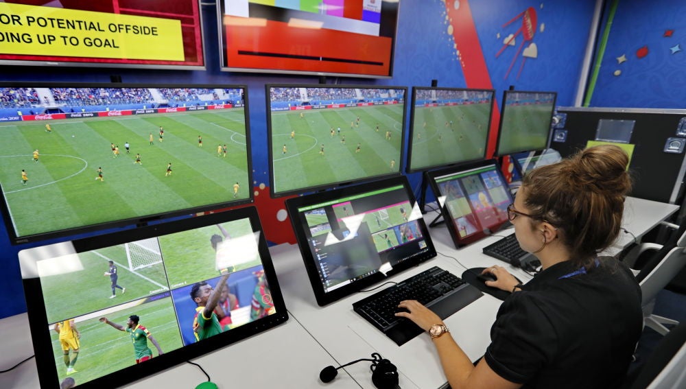 Así es la sala del VAR para el Mundial