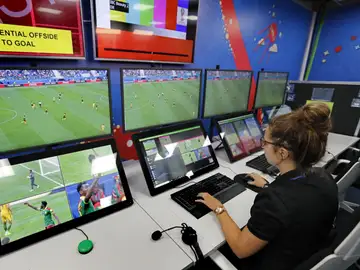 Así es la sala del VAR para el Mundial Así es la sala del VAR para el Mundial