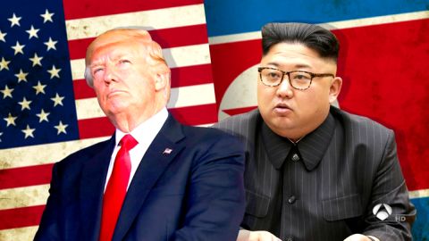 Trump y Kim Jong-un