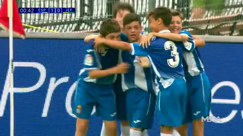 El Espanyol se clasifica para la final de LaLiga Promises tras golear al JEF United El Espanyol se clasifica para la final de LaLiga Promises tras golear al JEF United