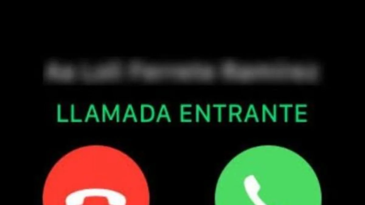 Llamada entrante en el móvil Llamada entrante en el móvil