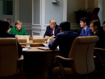 Los líderes del G7 reunidos