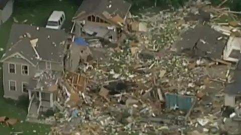 Explosión en una vivienda de Ohio Explosión en una vivienda de Ohio