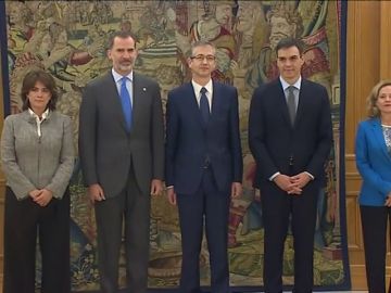 Hernández de Cos promete ante el Rey como gobernador del Banco de España