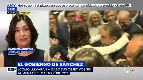 Carmen Montón, ministra de Sanidad Carmen Montón, ministra de Sanidad