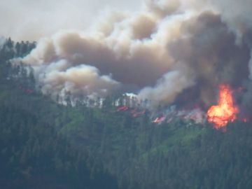 Un incendio obliga a evacuar a cerca de 2.000 personas en Colorado