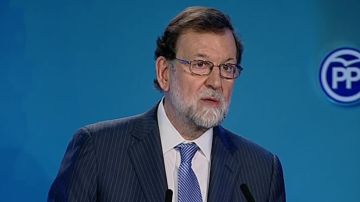 Mariano Rajoy durante la junta directiva del PP