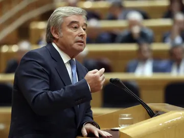 El portavoz del PP en el Senado, José Manuel Barreiro El portavoz del PP en el Senado, José Manuel Barreiro