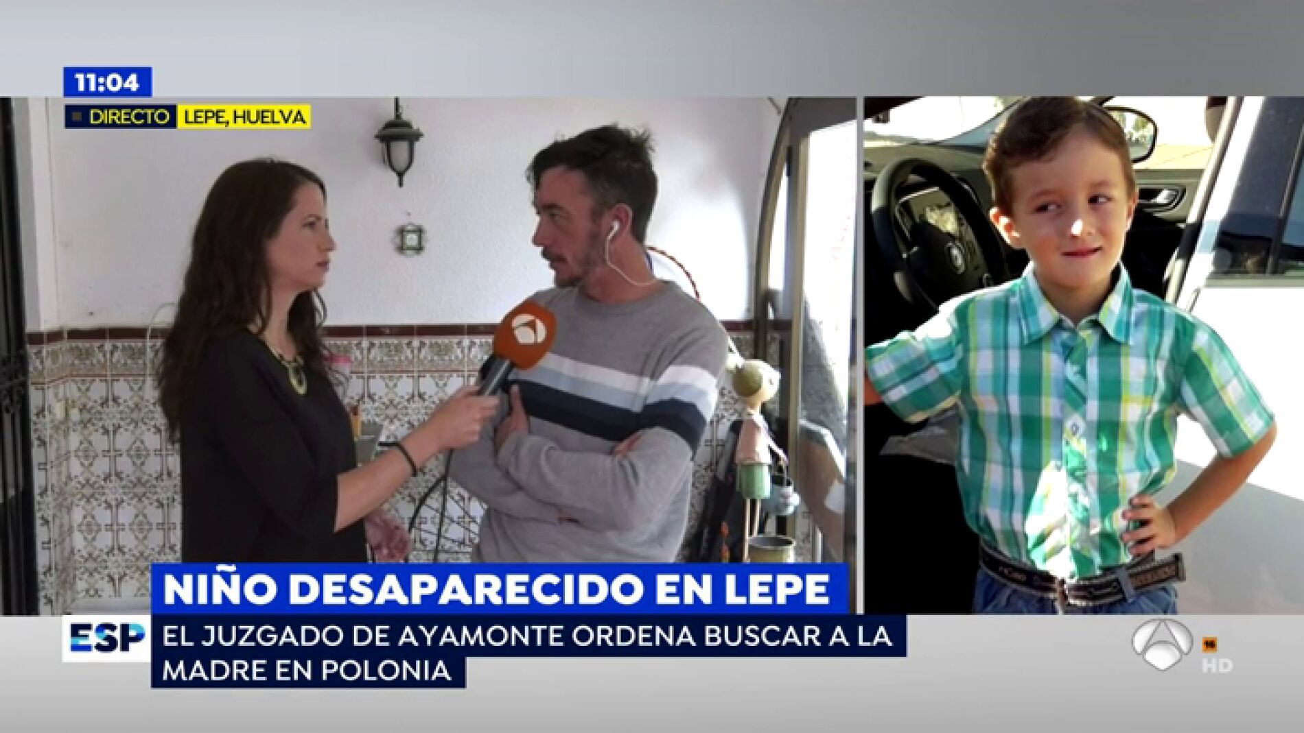 Padre del ni&ntilde;o secuestrado en Lepe.