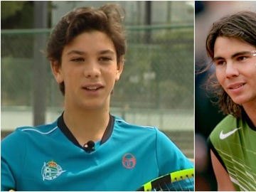 Pepe León y Rafa Nadal