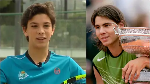 Pepe León y Rafa Nadal Pepe León y Rafa Nadal