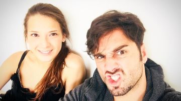 Yana Olina y David Bustamante