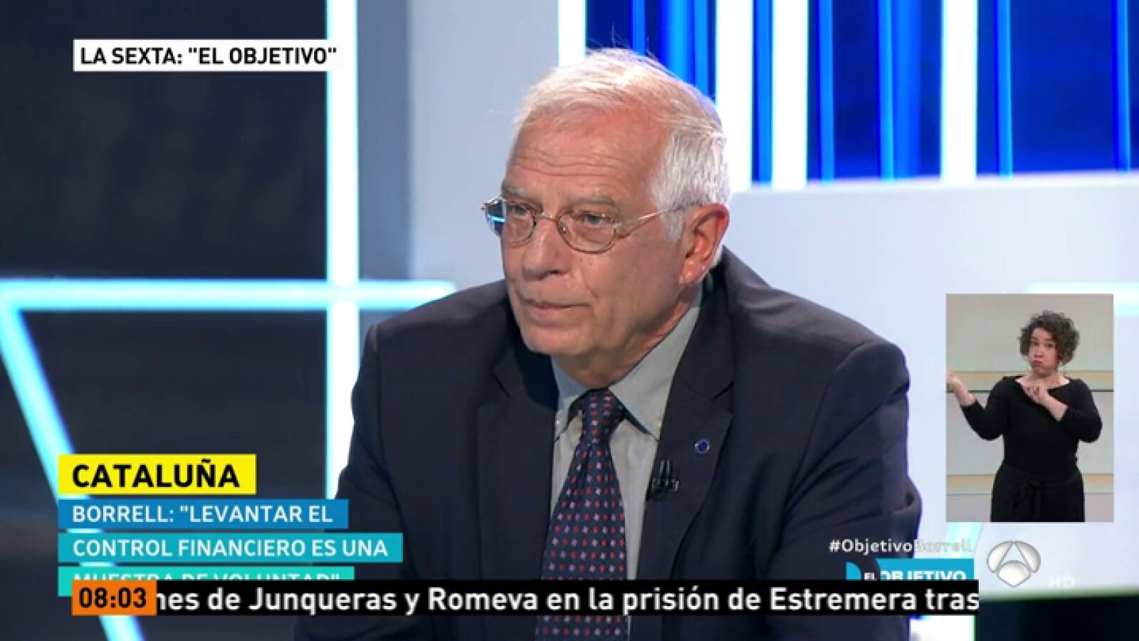 Borrell llama al diálogo y a rebajar la tensión: 