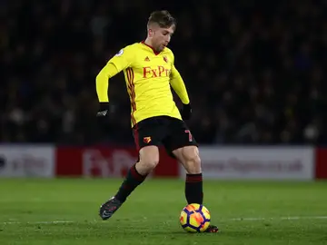 Deulofeu, en un partido del Watford Deulofeu, en un partido del Watford