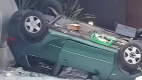 Accidente en Maspalomas Accidente en Maspalomas