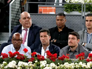 Capdevilla, en el Madrid Open con Senna, Baptista y Riera Capdevilla, en el Madrid Open con Senna, Baptista y Riera