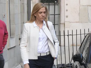 La infanta Cristina en Ginebra La infanta Cristina en Ginebra