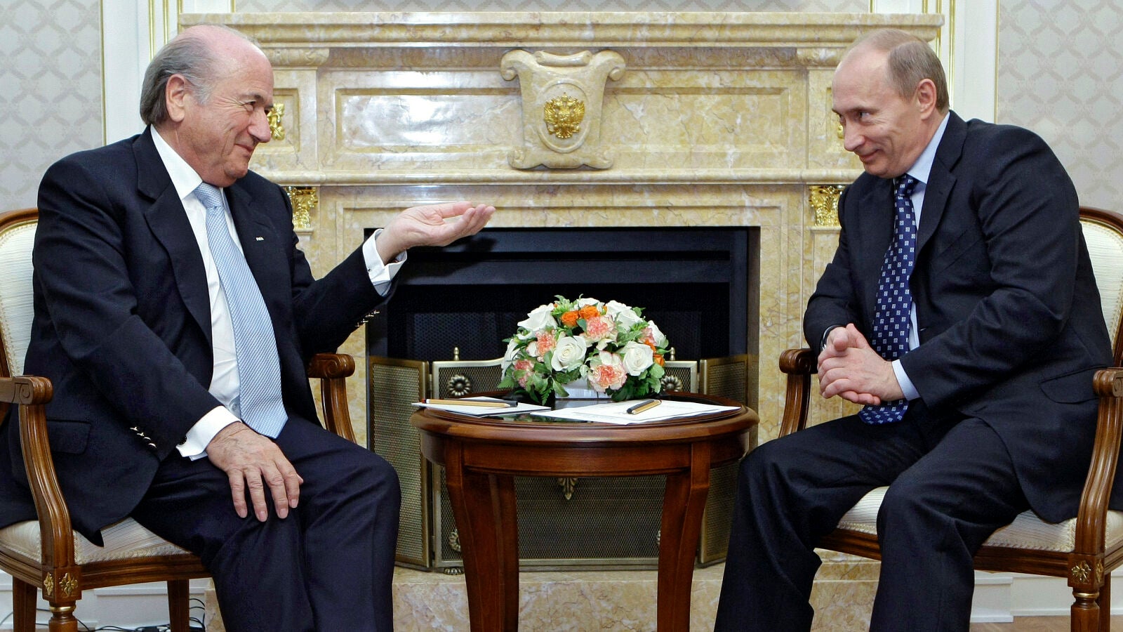 Blatter acudirá al Mundial de Rusia invitado por Vladimir Putin
