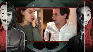 'La casa de papel' media en las discusiones sobre el Mundial de la pareja argentina más viral