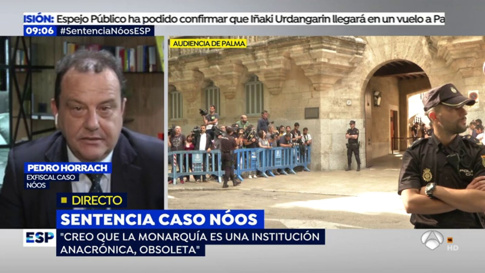 El exfiscal del caso Nóos, Pedro Horrach, sobre el Rey Juan Carlos: 