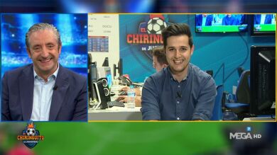 'El Chiringuito', líder de su franja en Mega con un 5,6% de share y en redes sociales 