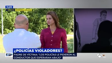 El padre de la joven supuestamente violada por un policía local en Estepona: 
