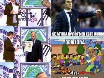 Los mejores memes de la destitución de Julen Lopetegui