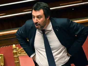 El ministro de Interior italiano, Matteo Salvini El ministro de Interior italiano, Matteo Salvini