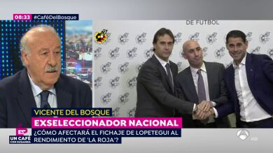 Vicente del Bosque, sobre el fichaje de Lopetegui por el Real Madrid: 