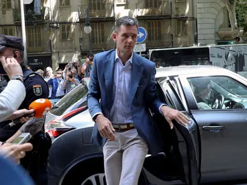Iñaki Urdangarin a su llegada a la Audiencia de Palma Iñaki Urdangarin a su llegada a la Audiencia de Palma
