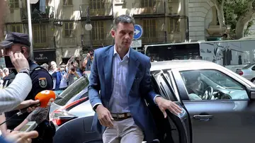 Iñaki Urdangarin a su llegada a la Audiencia de Palma Iñaki Urdangarin a su llegada a la Audiencia de Palma