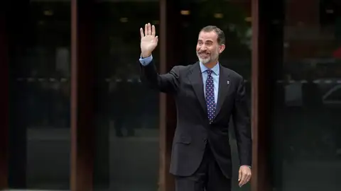 Felipe VI en un acto en Navarra Felipe VI en un acto en Navarra