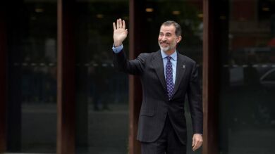 El Rey acude a un acto oficial en Navarra mientras Urdangarin conoce el plazo para ingresar en prisión