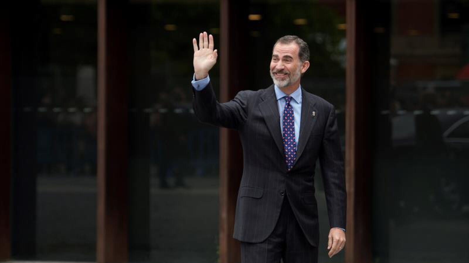 El Rey acude a un acto oficial en Navarra mientras Urdangarin conoce el plazo para ingresar en prisión