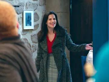 La llegada de Trini, gran protagonista de las tomas falsas de 'Allí Abajo' La llegada de Trini, gran protagonista de las tomas falsas de 'Allí Abajo'