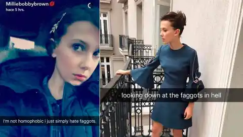 Millie Bobby Brown protagoniza unos memes homófobos Millie Bobby Brown protagoniza unos memes homófobos