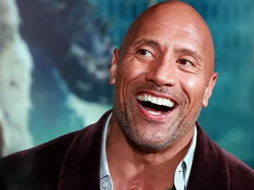 Dwayne Johnson en la premiere de 'Rampage' Dwayne Johnson en la premiere de 'Rampage'