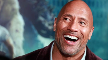Dwayne Johnson en la premiere de 'Rampage'