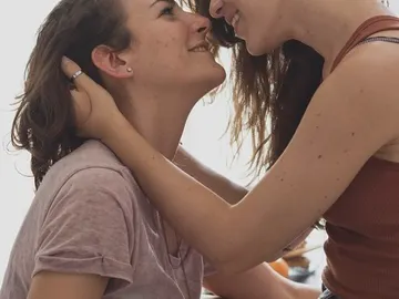 Pareja de mujeres Pareja de mujeres