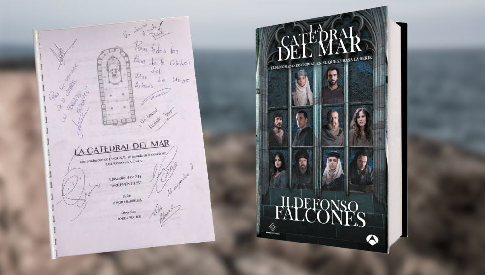¿Eres un experto en 'La Catedral el Mar'? ¡Demuéstralo y llévate el cuarto guion de la serie firmado por sus protagonistas!