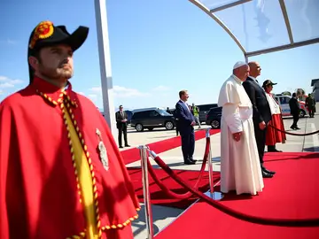 El Papa Francisco de visita en Ginebra El Papa Francisco de visita en Ginebra