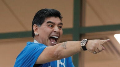 Maradona vuelve al ataque contra Sergio Ramos: 