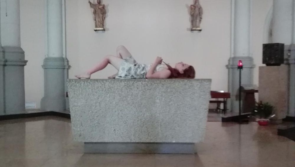 Foto tomada por la vecina