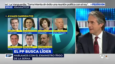 Iñígo de la Serna: "Quería explicar que decisión había tomado y un tuit no me parecía la mejor manera" Iñígo de la Serna: "Quería explicar que decisión había tomado y un tuit no me parecía la mejor manera"